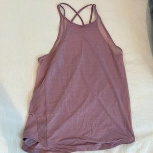 Lululemon high neck, strappy tank